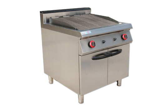 火山石烧烤炉连柜座 火山石烧烤炉连柜座